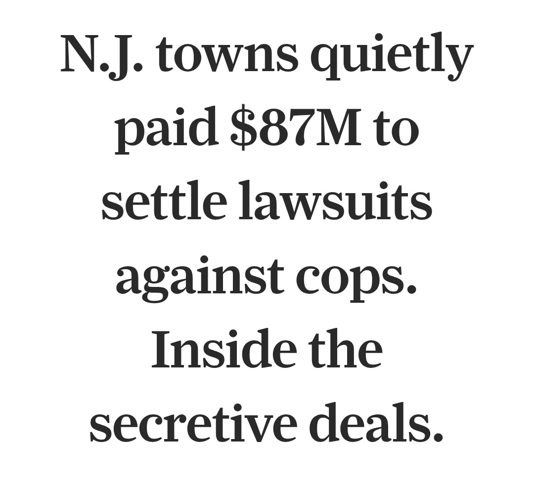 Unmasking NJ: $87M Payouts for Police Misconduct Exposed!