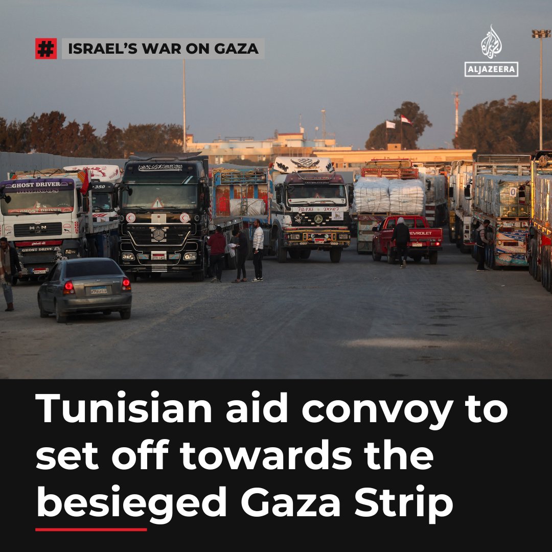 Volunteers Ignite Tensions: Tunisia to Gaza Aid Convoy Sparks Outrage