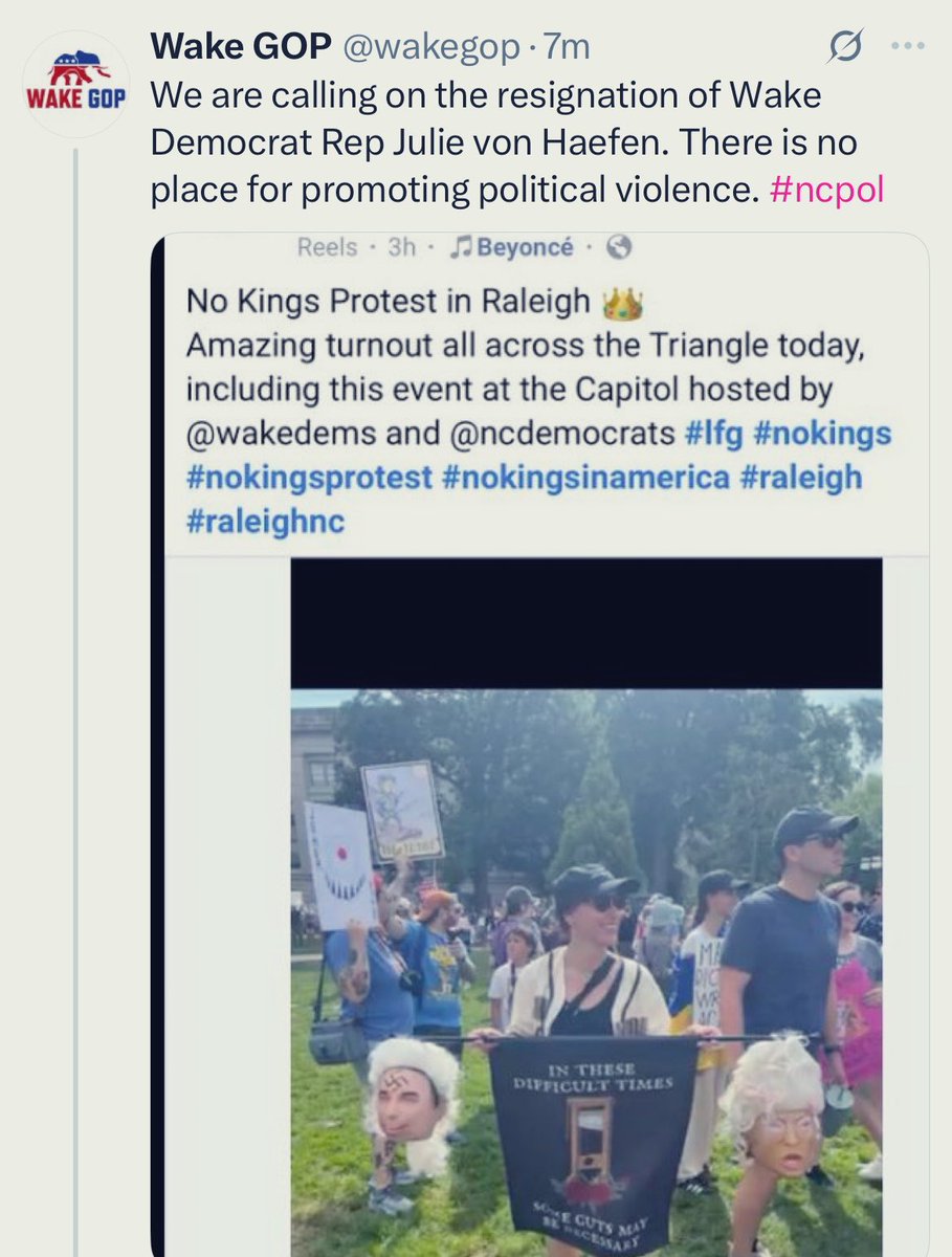 Wake County Dem Calls for Political Violence Amidst Recent Attacks!