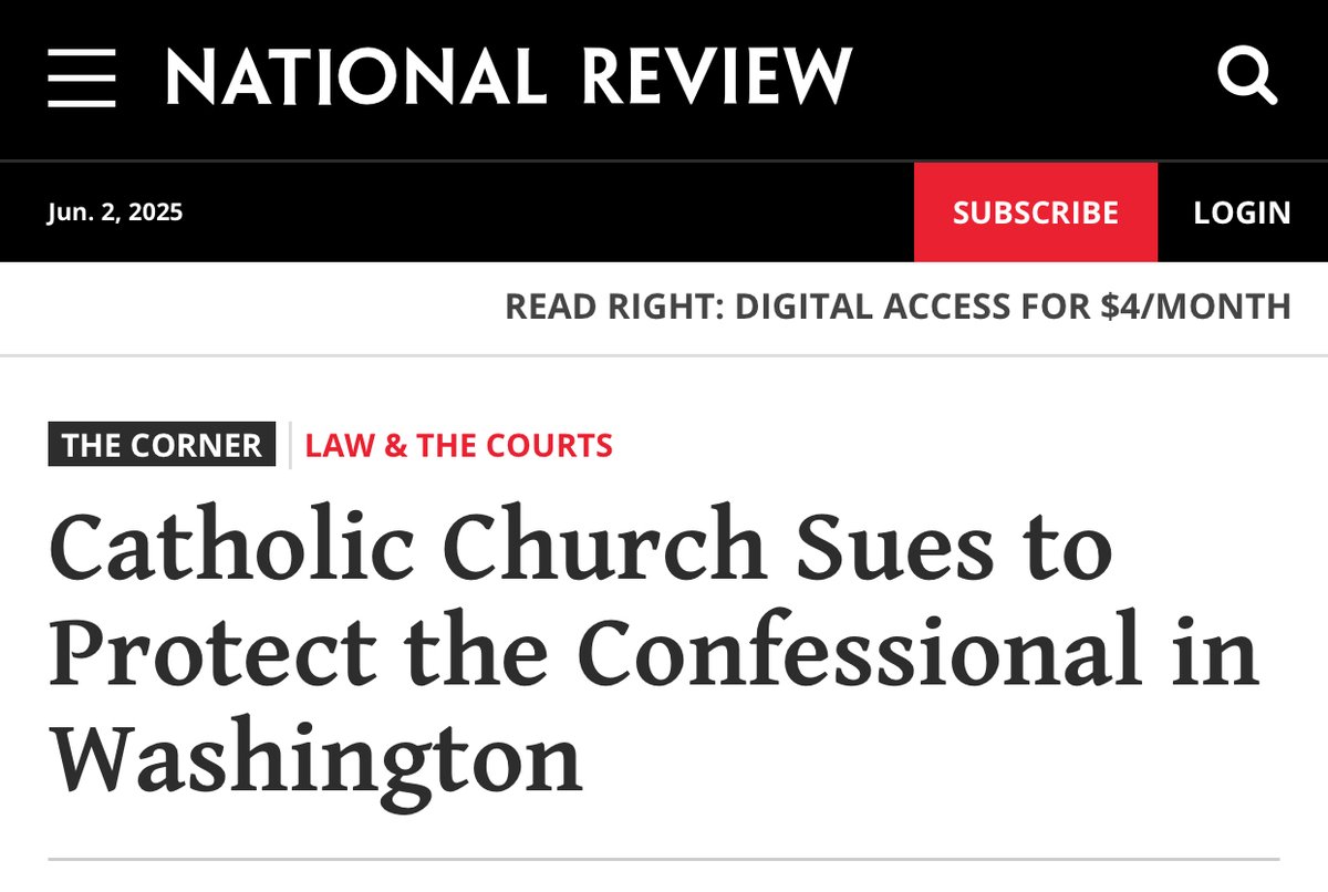 Washington's Law Forces Priests to Betray Confessional Secrets!