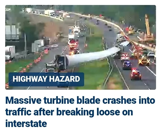 Wind Turbine Blade Crashes on I-70: One Hospitalized, Chaos Ensues!