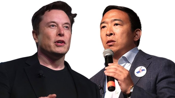 YANG TO ELON: BUILD ROCKETS TO FIX POLITICS, START NEW PARTY!