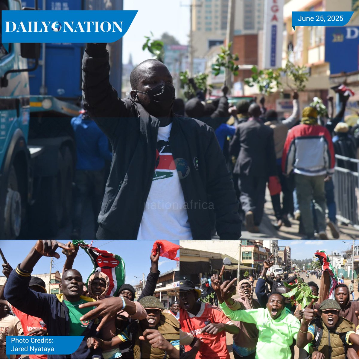 Youths Clash with Police in Eldoret: Remembering Fallen Gen Z Heroes