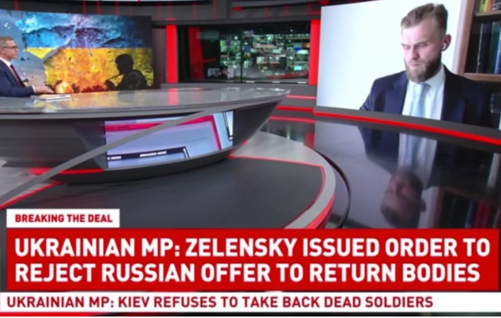Zelensky Accused of "Robbing" Grieving Families of Soldiers