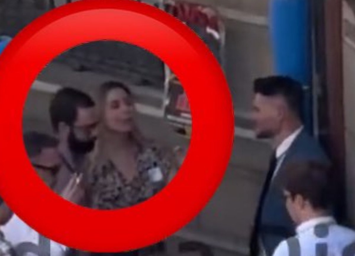 ¡Escándalo! Activista comunista y redactor del ABC en cañas con Rufián