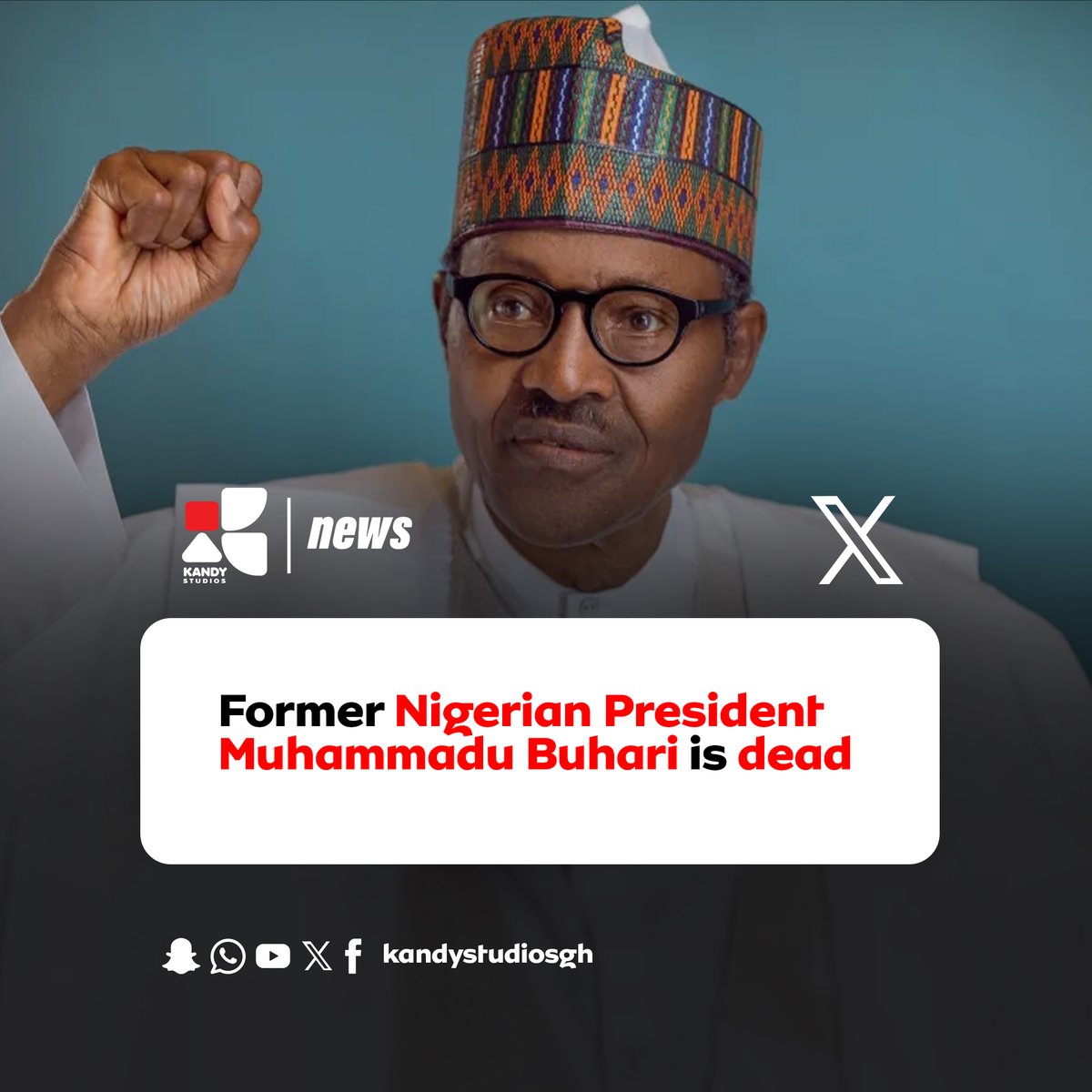Death - Obituary News: "Former Nigerian President Buhari Dies at 82 in London after Long Illness, Officials Confirm"
