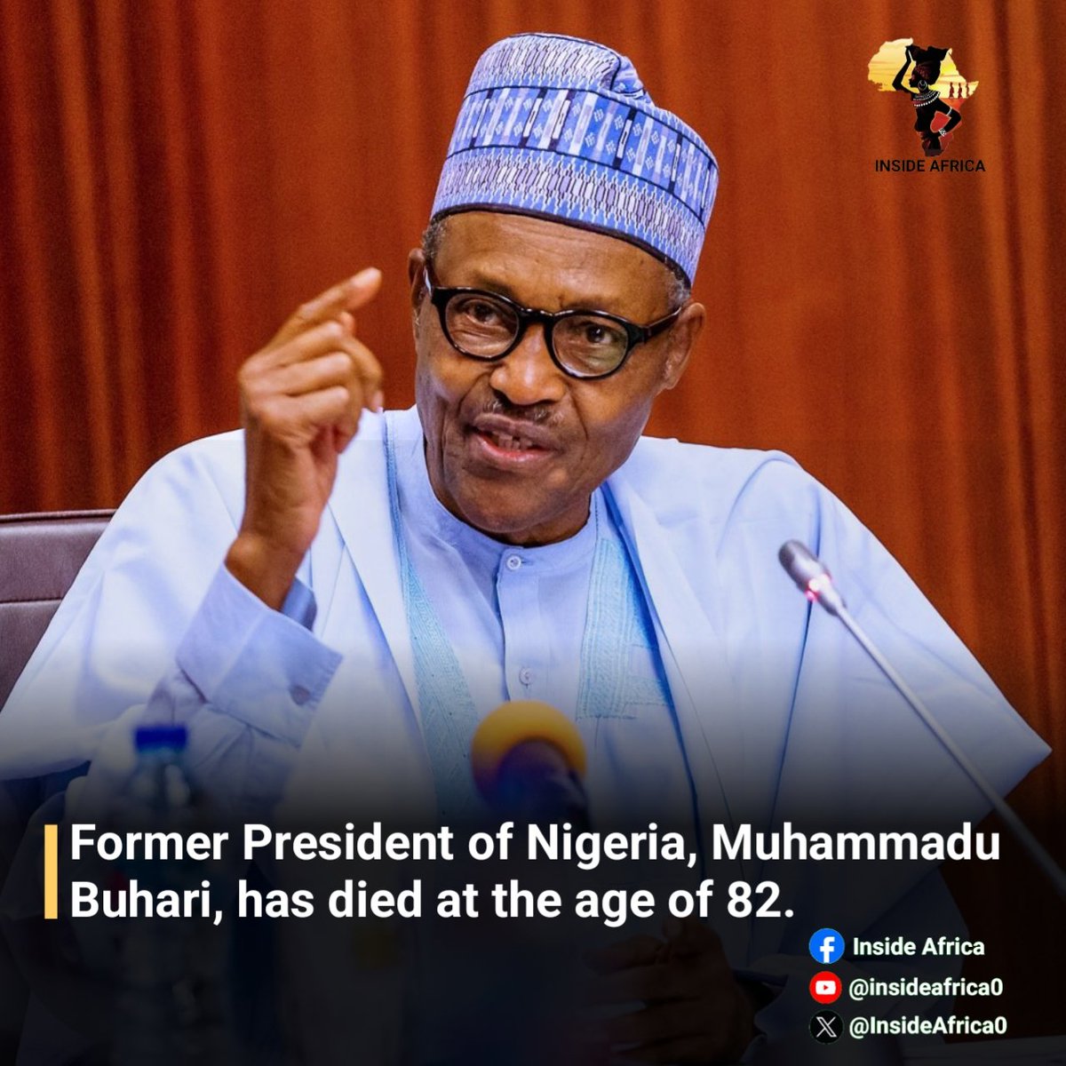 Death - Obituary News: "Former Nigerian President Buhari Dies at 82, Nation Mourns"