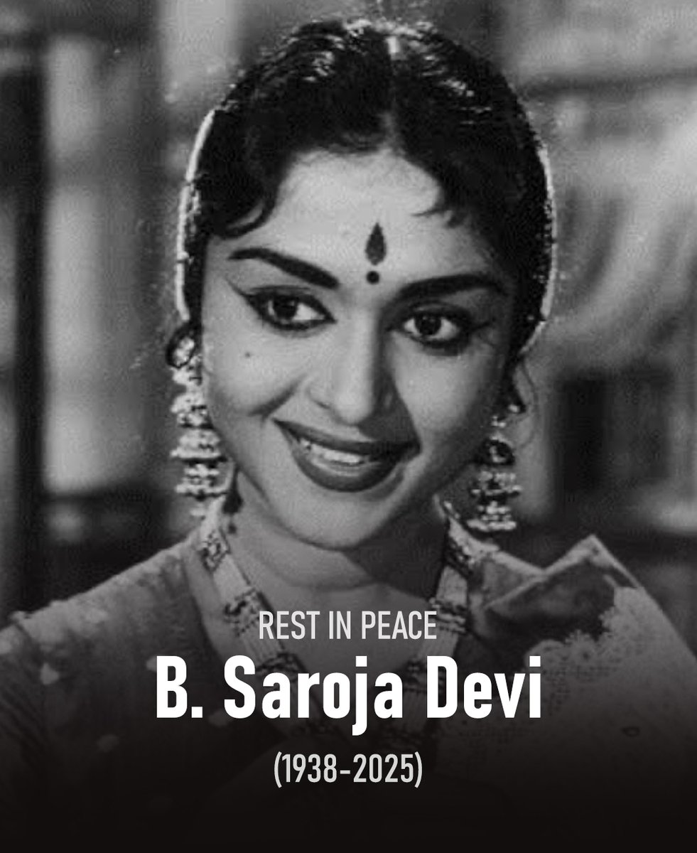 Death - Obituary News: Legendary Actress Saroja Devi Passes Away at 87  
Beloved Star Dies in Bengaluru Due to Illness