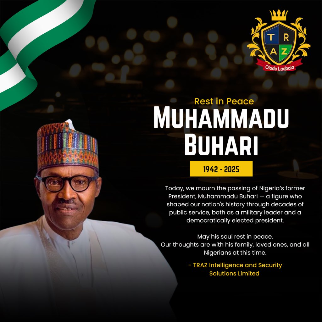 Death - Obituary News: Former Nigerian President Muhammadu Buhari Dies at 82