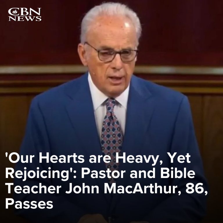 Death - Obituary News: John MacArthur, Beloved Pastor, Dies at 86