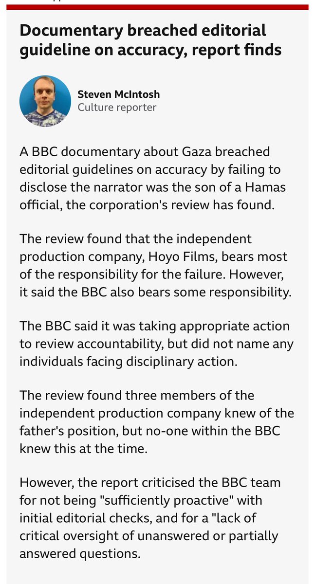 BBC Scandal: Hamas Ties in Gaza Documentary Narration! —  BBC editorial guidelines breach, Gaza documentary controversy, Greg Wallace report 2025
