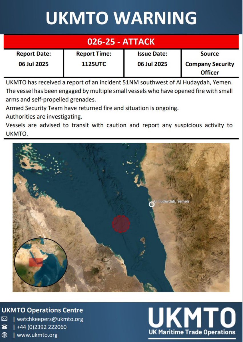 BREAKING: Armed Boats Launch Shocking Attack on Ship in Red Sea!
