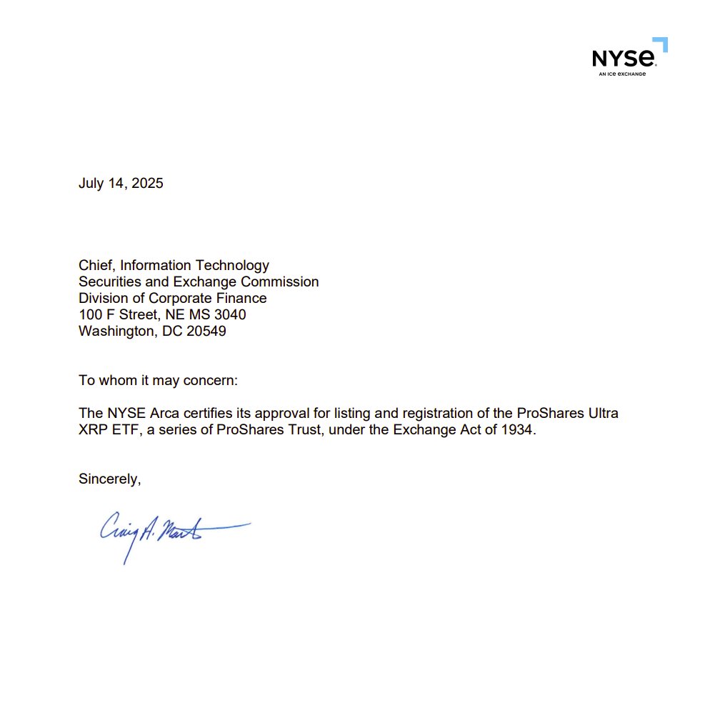 💥 BREAKING: NYSE ARCA Approves PROSHARES ULTRA XRP ETF! Controversy Ahead! —  XRP investment news, cryptocurrency ETF launch, NYSE ARCA approval 2025