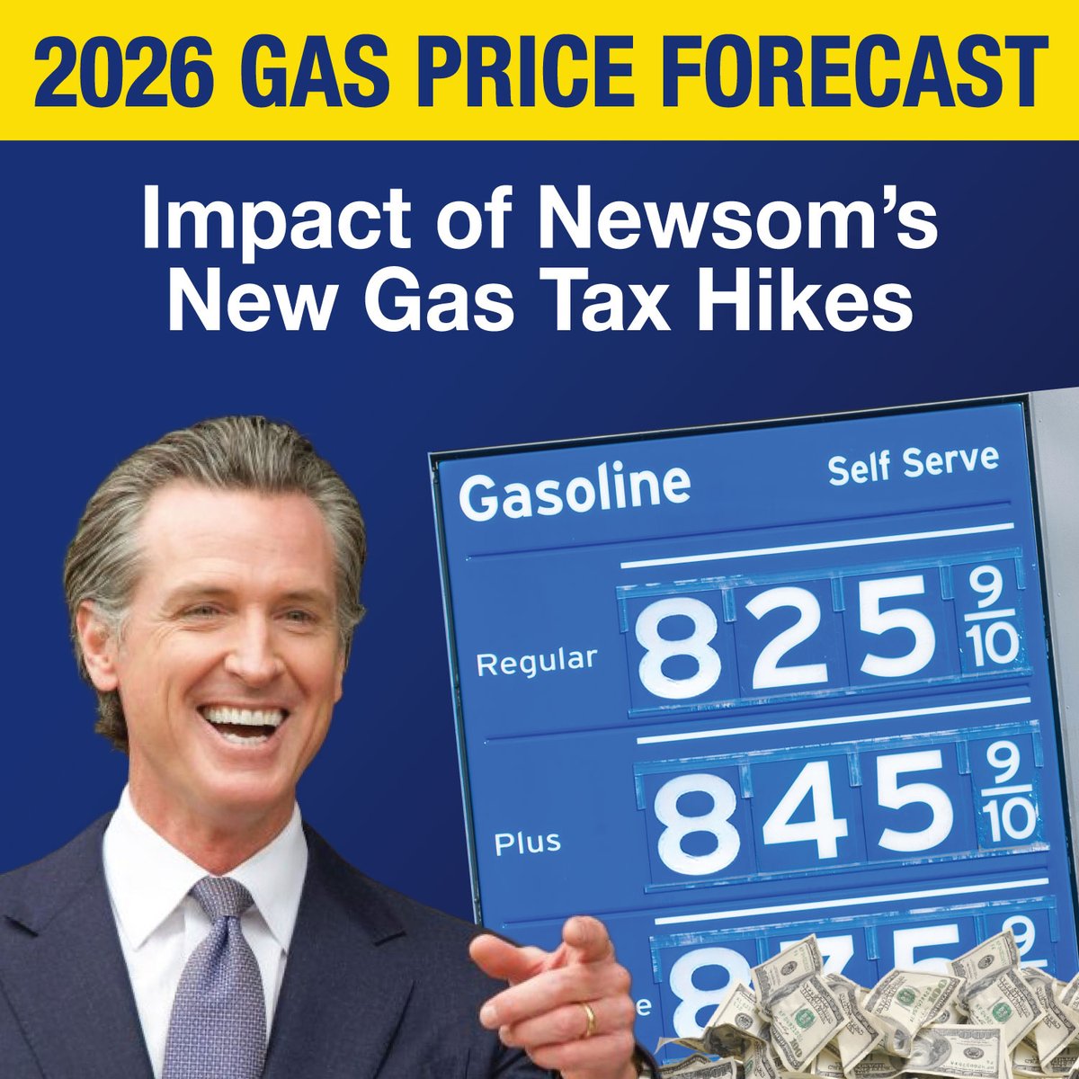 Breaking: CA's Gavin Newsom Sparks Outrage with Gas Tax Hike!