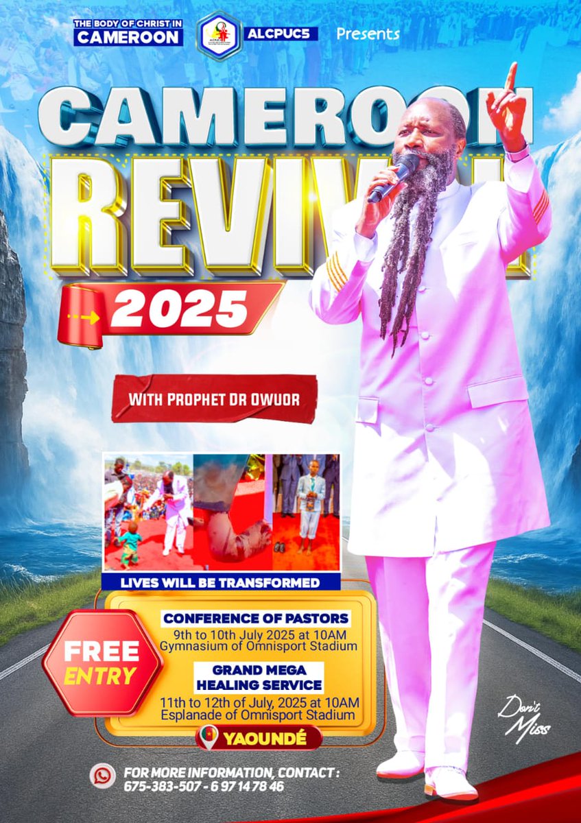 🚨 Breaking! Yaoundé Revival: Messiah's Arrival Sparks Outrage!