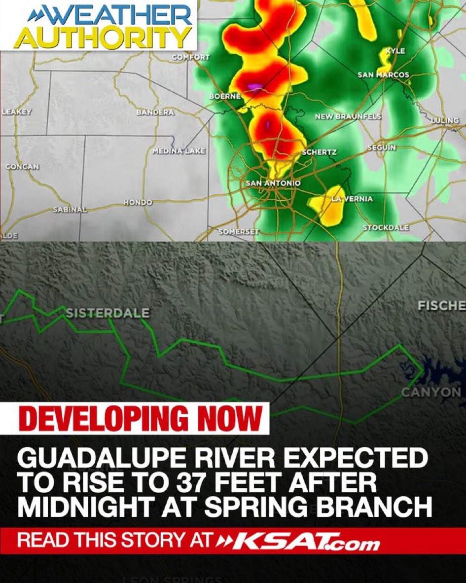 Catastrophic Flood Warning: Guadalupe River Set to Surge Past '98 Levels!