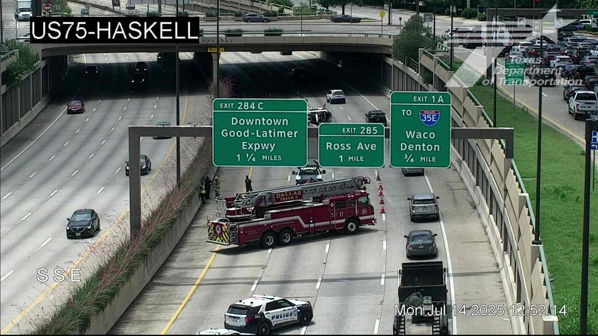 Chaos on US 75: Dallas Police Probe Shocking Accident! —  Dallas traffic accident, US 75 lane closure, alternate routes Dallas 2025