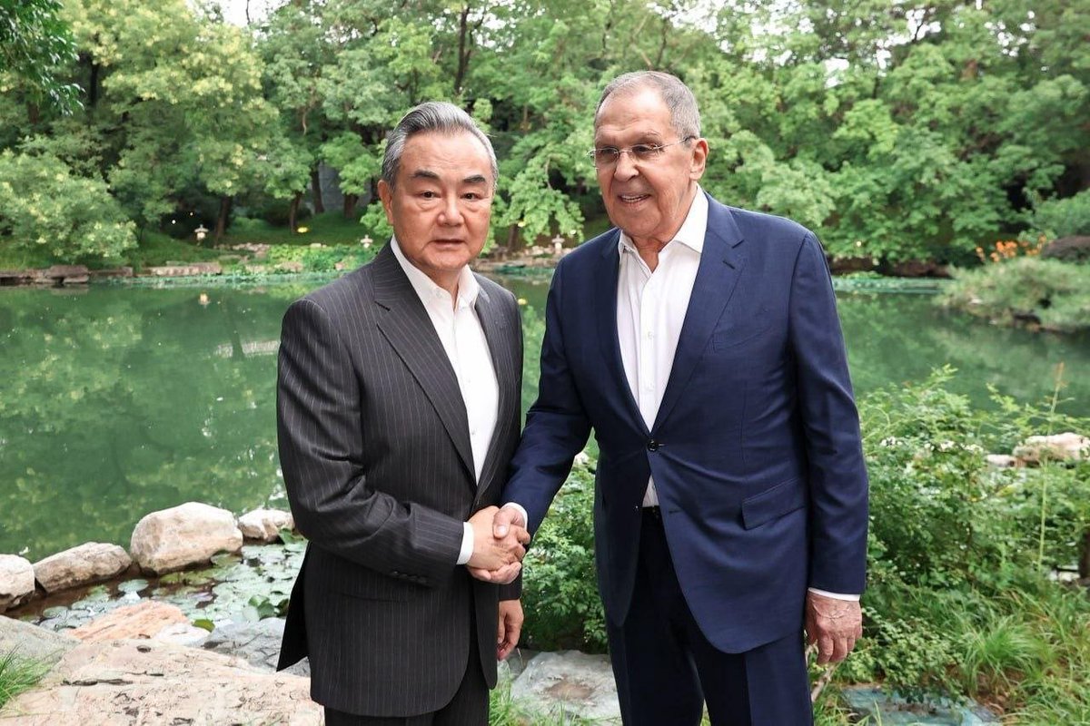 China and Russia Forge Unlikely Alliance: What’s Next? —  China Russia relations, Beijing diplomatic talks, Wang Yi Sergey Lavrov meeting