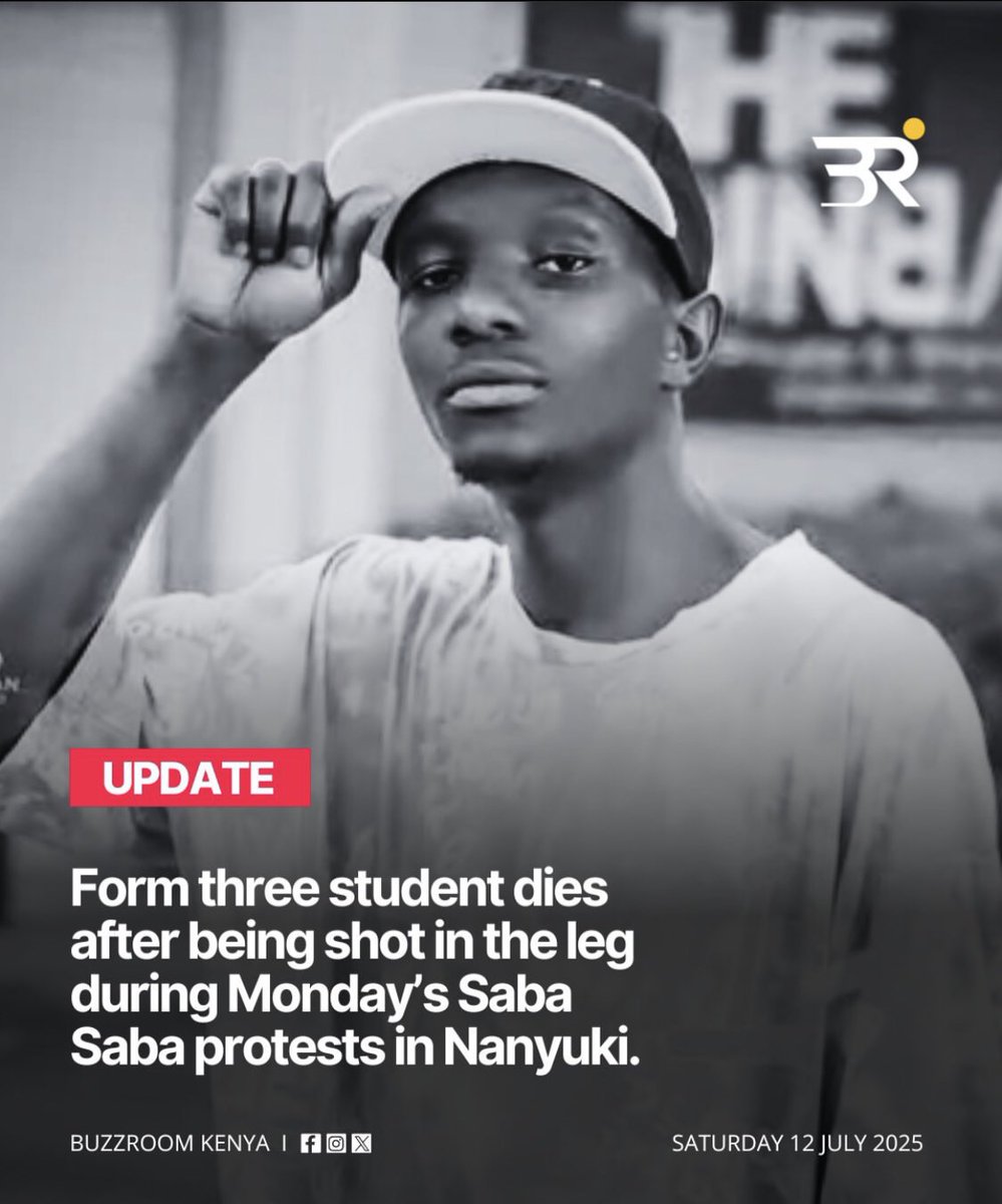 DCI Officer's Son Killed Protesting Police Brutality! —  Justice for victims of police brutality, Nanyuki protest against police violence, DCI officer's son killed in civil unrest