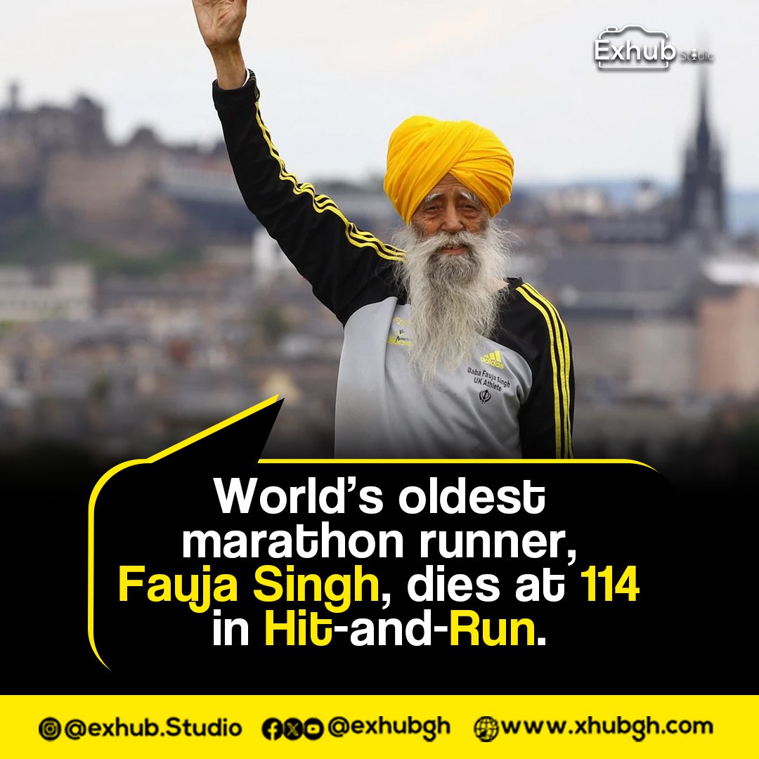Death - Obituary News: Fauja Singh, 114, Killed in Hit-and-Run Tragedy