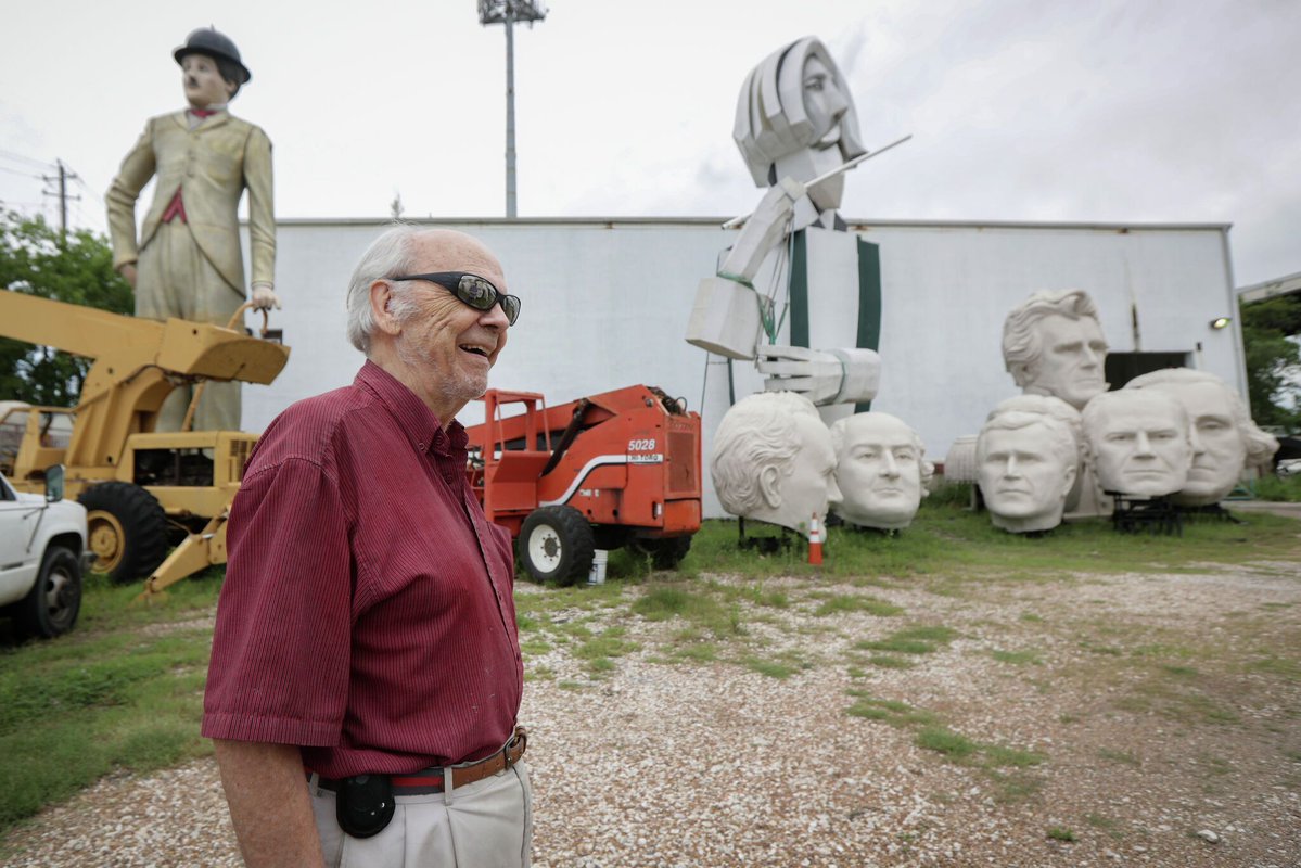 Death - Obituary News: Houston's Sculptor David Adickes Passes at 98  
Remembering His Lasting Legacy in Art