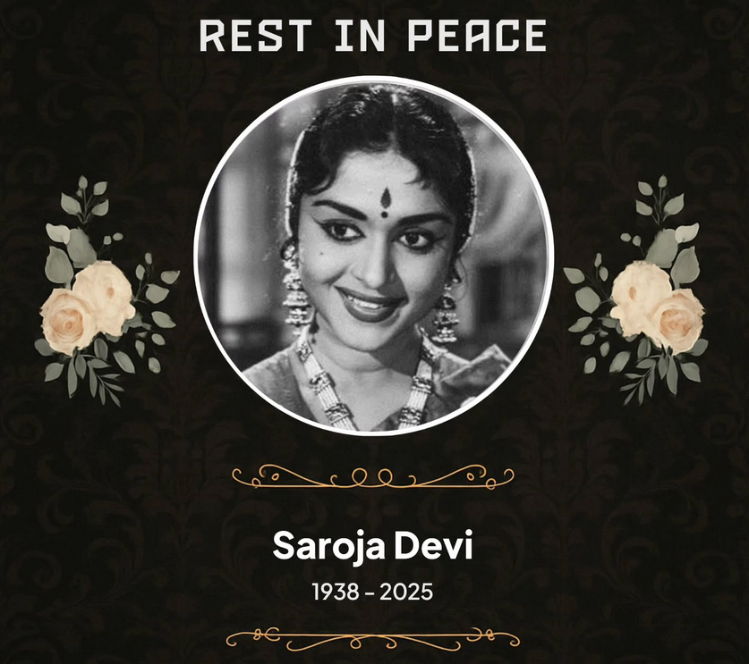 Death - Obituary News: Indian Cinema Icon Saroja Devi Passes Away at 87