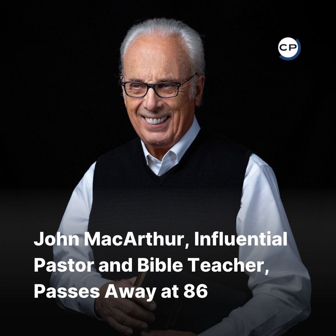 Death - Obituary News: John MacArthur, Evangelical Icon, Passes at 86