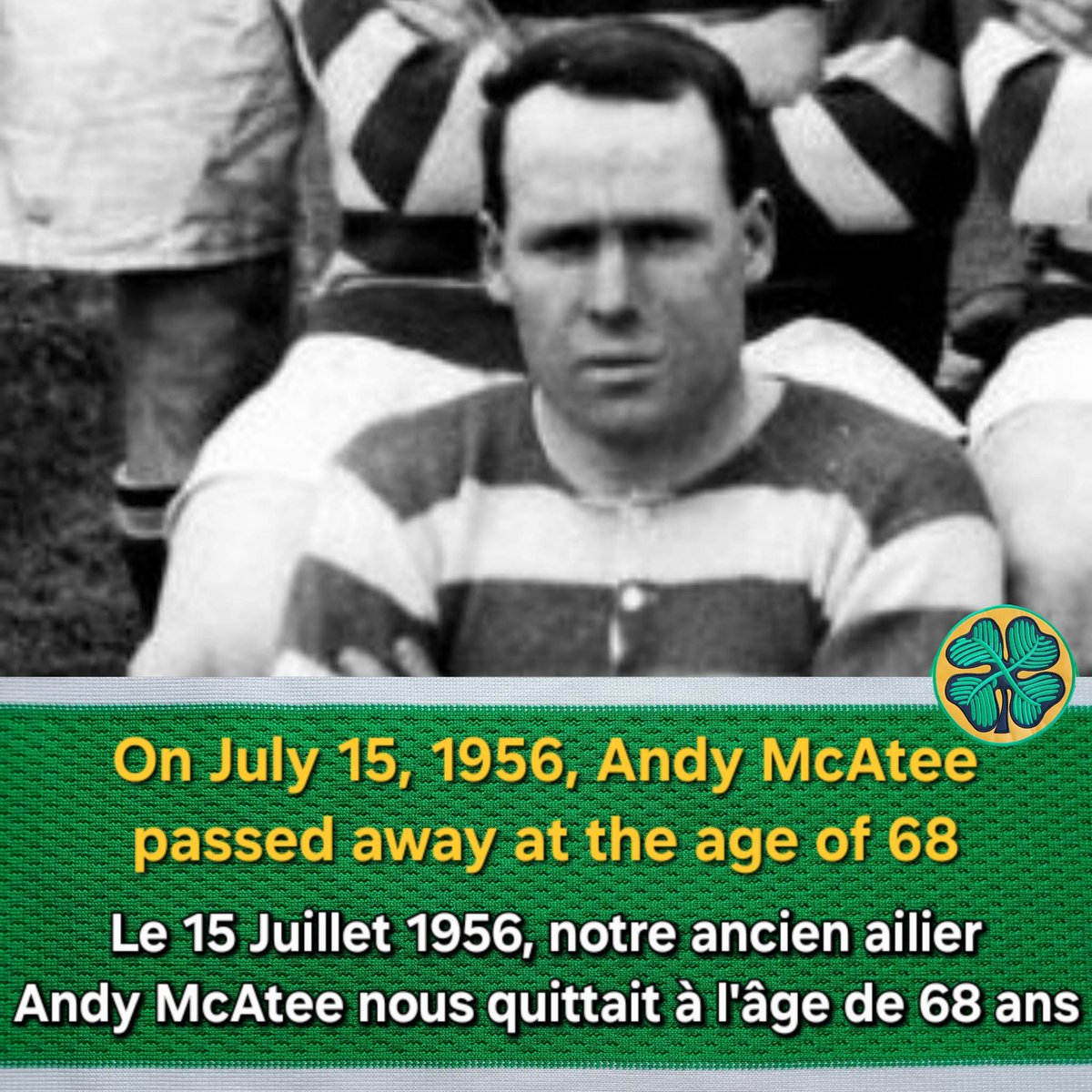 Death - Obituary News: Legendary Celtic Star Andrew McAtee Passes Away at 68