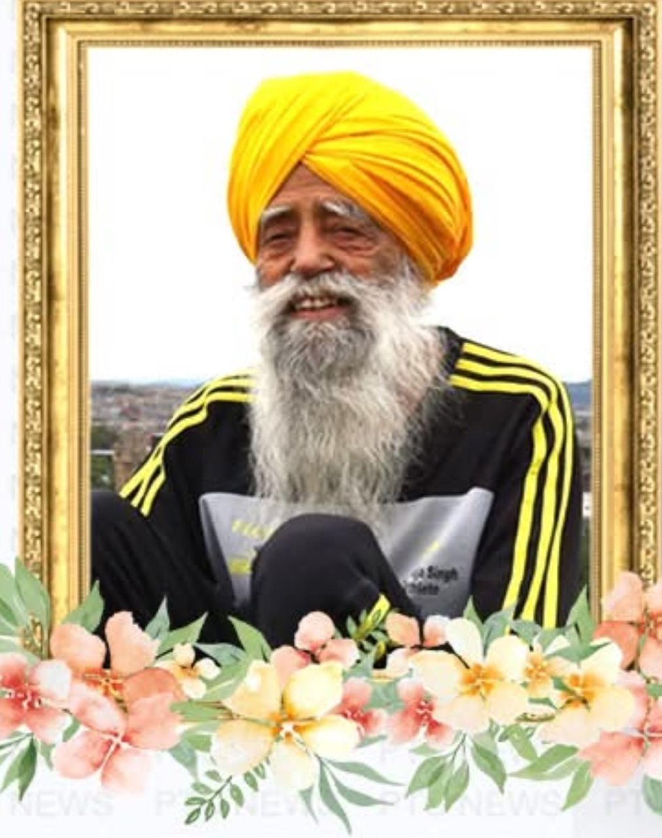 Death - Obituary News: Legendary Runner S. Fauja Singh Ji Passes Away