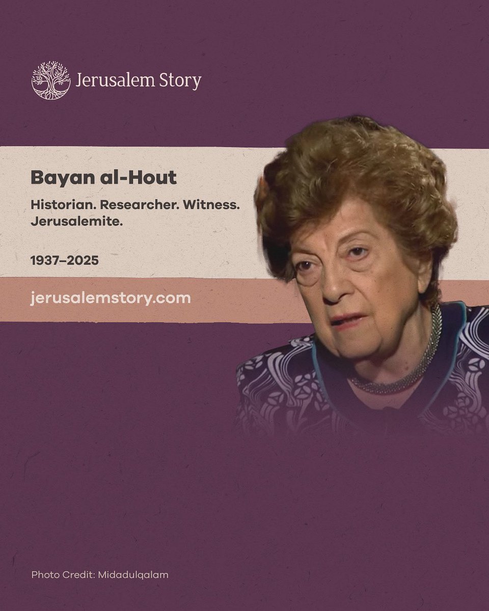 Death - Obituary News: Remembering Bayan al-Hout: Legacy Haunts Us Still