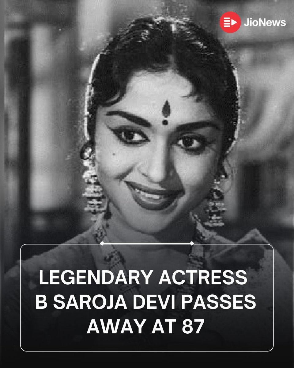 Death - Obituary News: Saroja Devi, Icon of Indian Cinema, Dies at 87