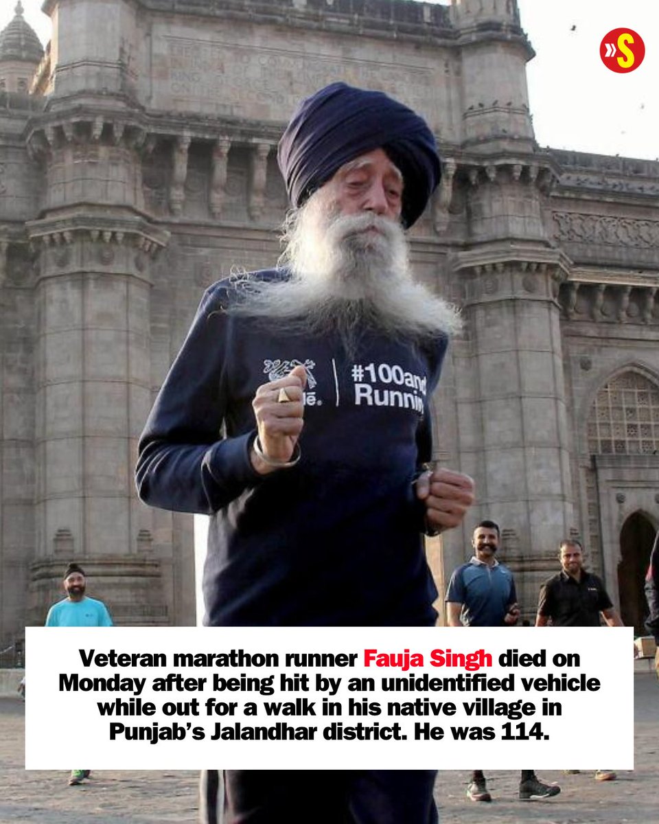 Death - Obituary News: Tragic Loss: Fauja Singh, 114, Fatally Struck in Jalandhar