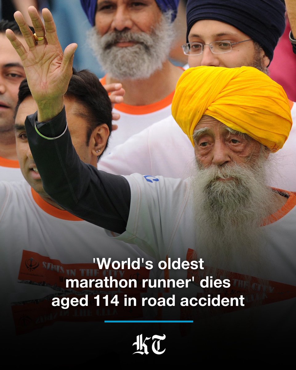 Death - Obituary News: Turbaned Tornado Fauja Singh, 114, Dies in Tragic Accident