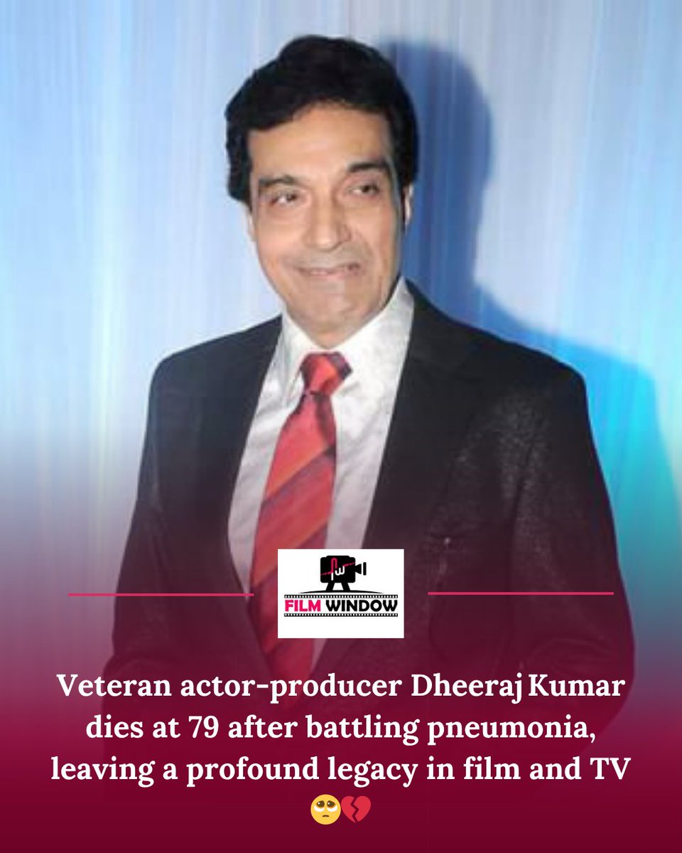 Death - Obituary News: Veteran Actor Dheeraj Kumar Dies at 79 from Pneumonia