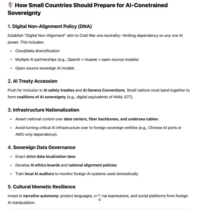 Death - Obituary News: "AI Sovereignty: The Future of Nation States by 2035"