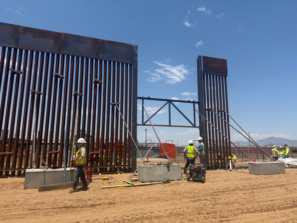 El Paso's Border Wall: Security or Controversy? —  Border security projects El Paso, Construction updates 2025, Texas border wall progress