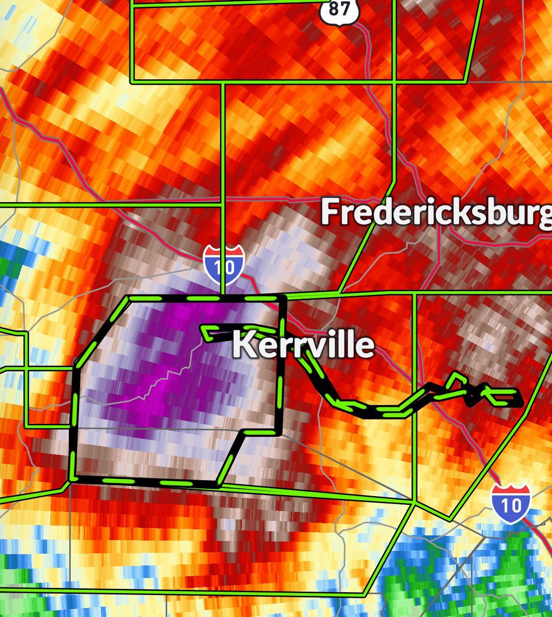 FLASH FLOOD EMERGENCY: Kerrville, TX Faces Catastrophic 12" Rain!