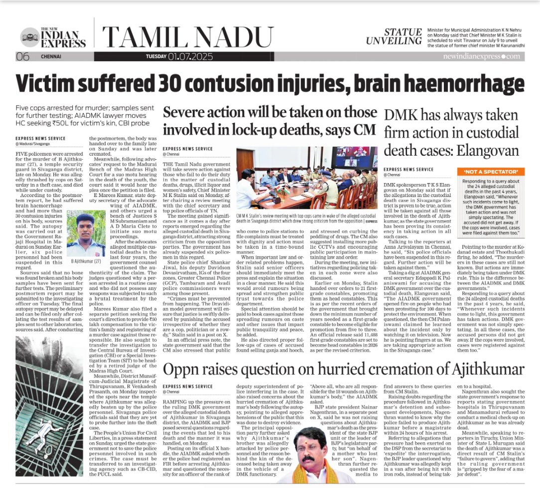 Five Cops Arrested for Murder: Victim's Injuries Spark Outrage