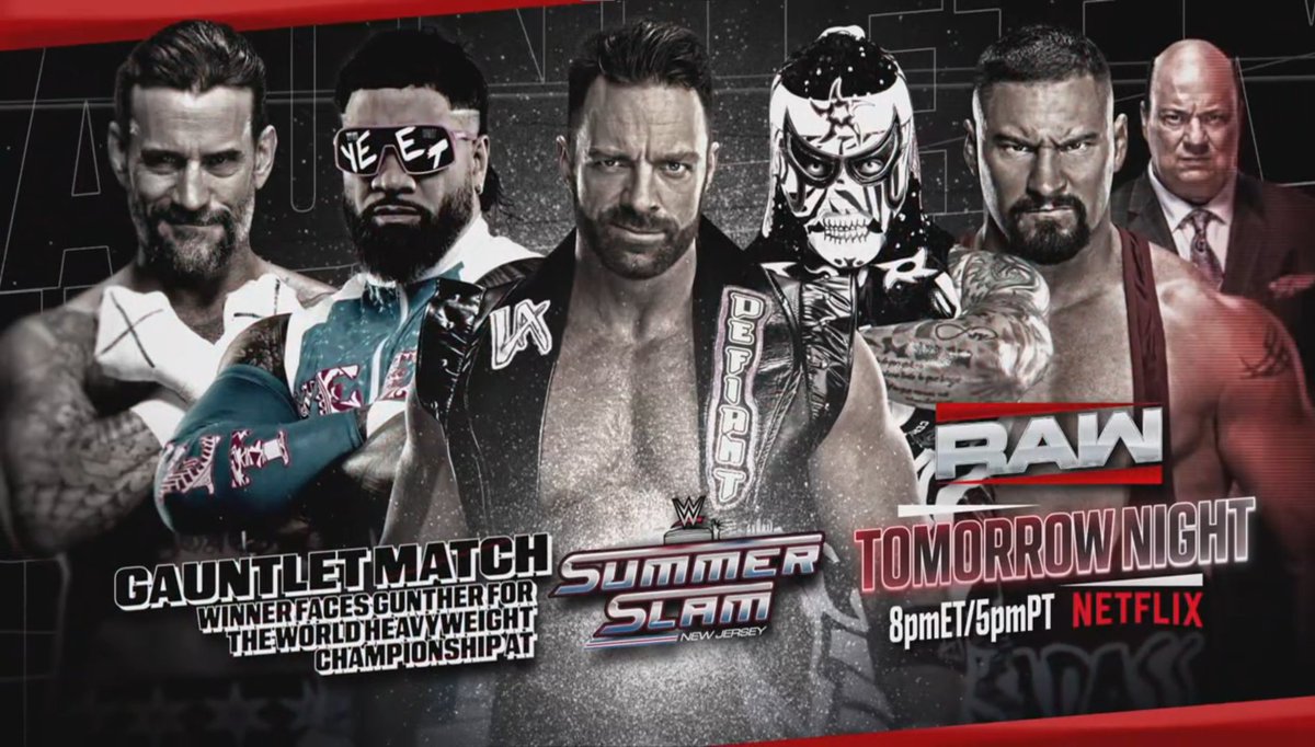 🚨 Gauntlet Match Shocker: Who Will Face GUNTHER at SummerSlam? —  Gauntlet Match RAW 2025, WWE SummerSlam Predictions, CM Punk Return 2025