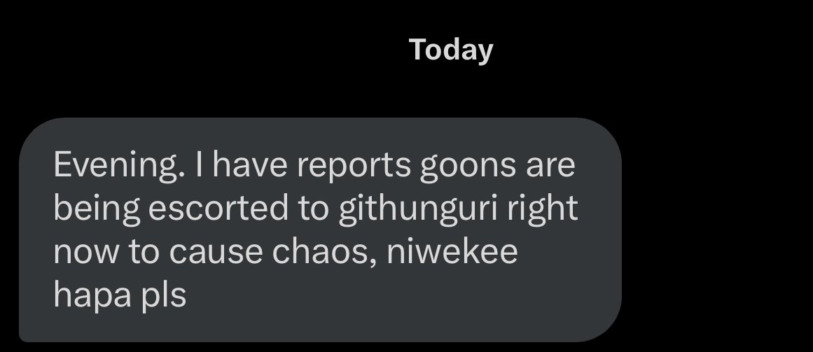 Goon Chaos Erupts in Kiambu, Now Heading to Githunguri!