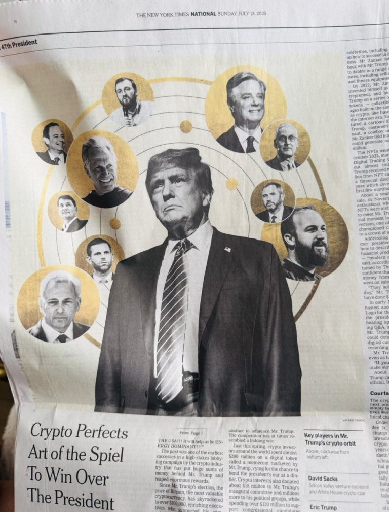 JUST IN: Hoskinson's Surprising Ties to Trump's Crypto Deal! —  Charles Hoskinson Trump crypto news, New York Times cryptocurrency feature, 2025 blockchain political influence