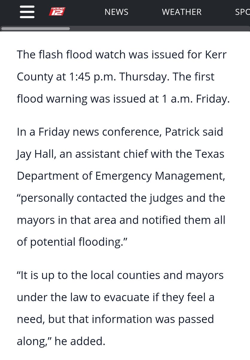 Judge Kelly: Kerr County Has No Warning System Amid Flood Chaos!  
Senator Murphy Accused of Exploiting Tragedy for Fundraising!