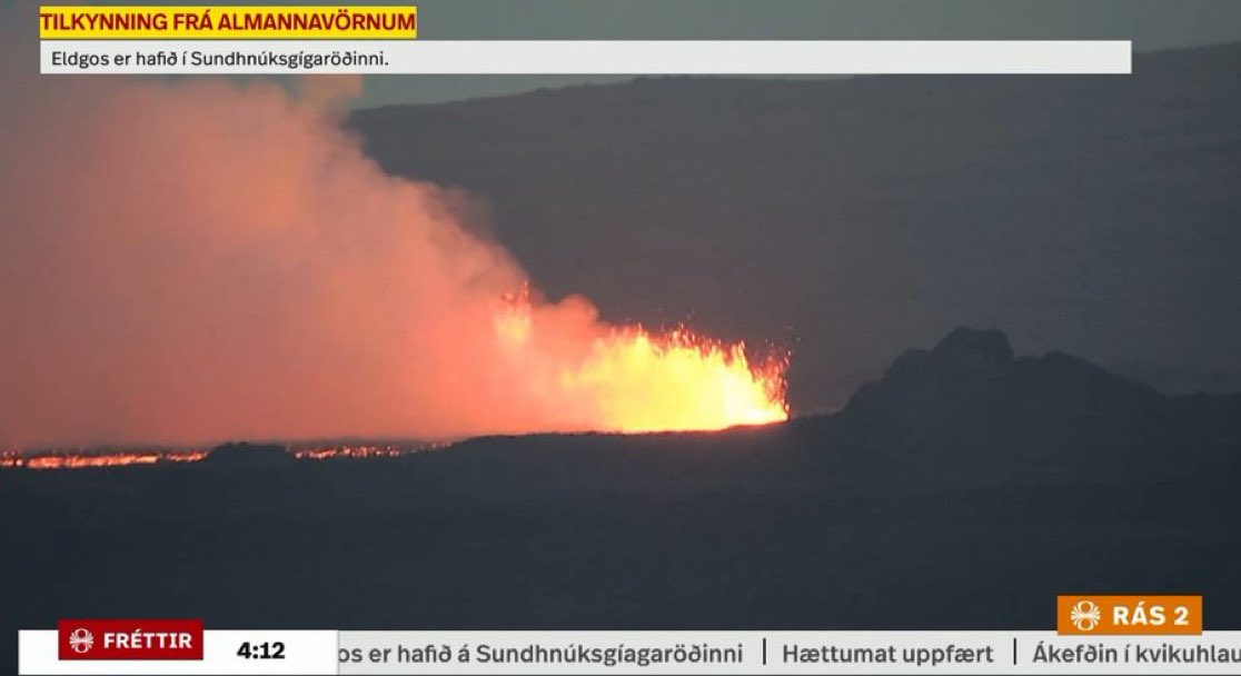 Just In: Iceland Eruption Sparks Evacuation Controversy! —  volcano eruption news, Iceland earthquake evacuation, Sundhnúksgígar fissure update
