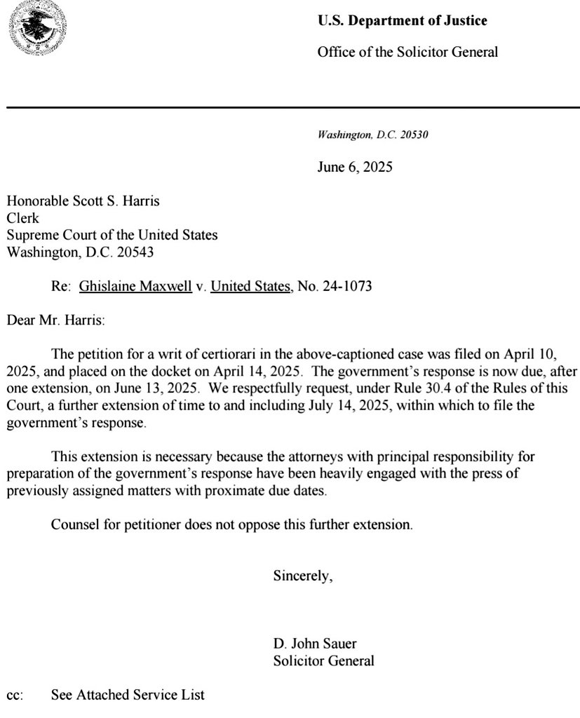 Maxwell's Supreme Court Drama: A Coincidental Timing? —  Ghislaine Maxwell appeal news, Supreme Court deadline July 2025, Epstein case developments