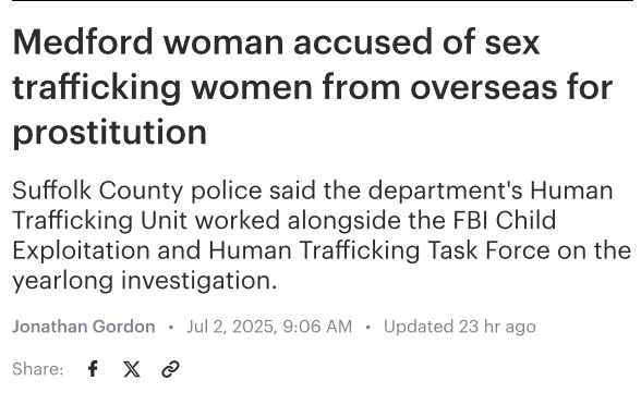 Medford Woman Arrested in Shocking Sex Trafficking Scheme!