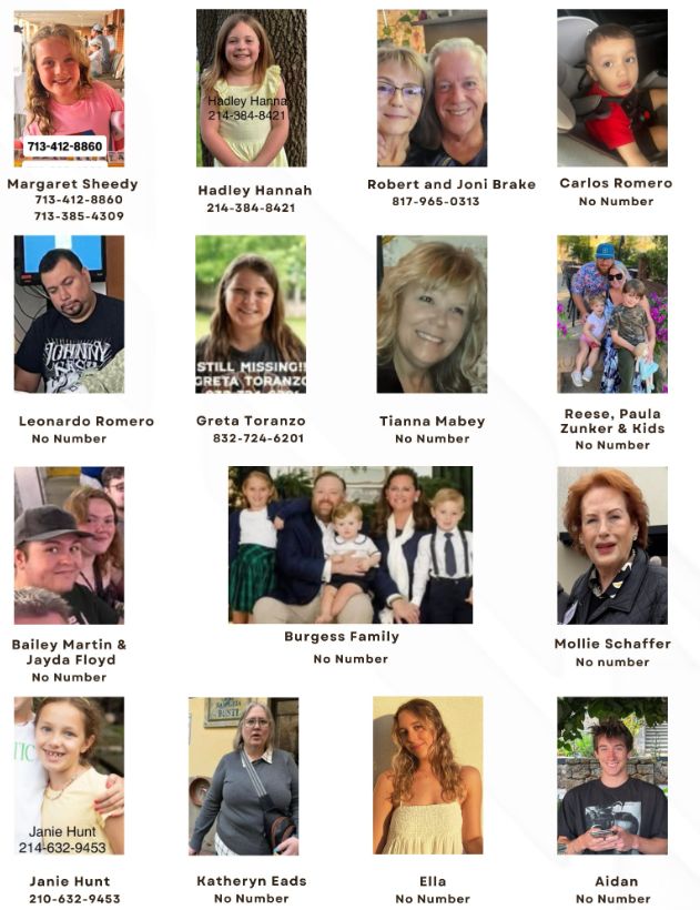 Missing Families in Kerr County: Flood Tragedy Claims 13 Lives!