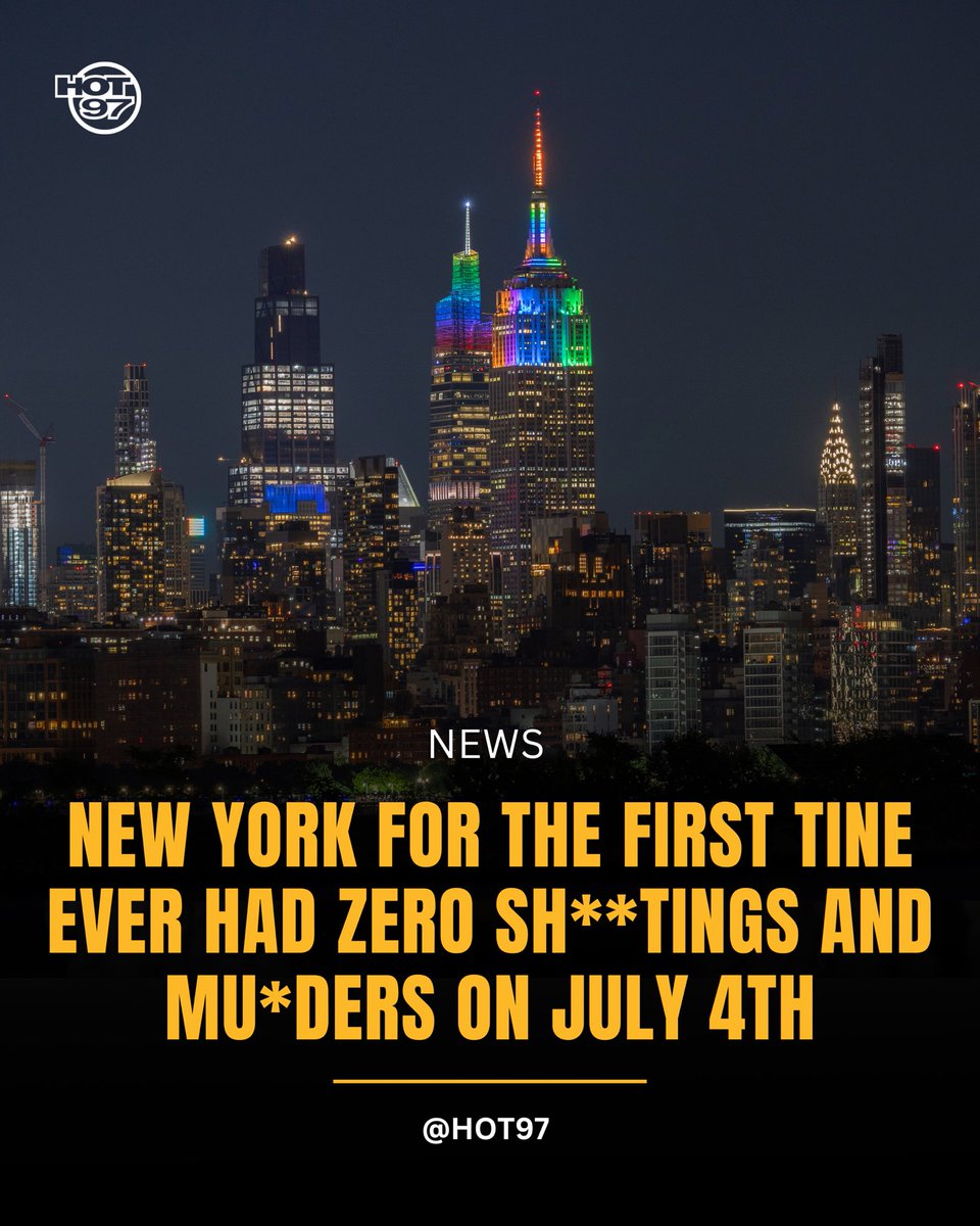 NYC's July 4th Shocker: Zero Murders and Shootings!