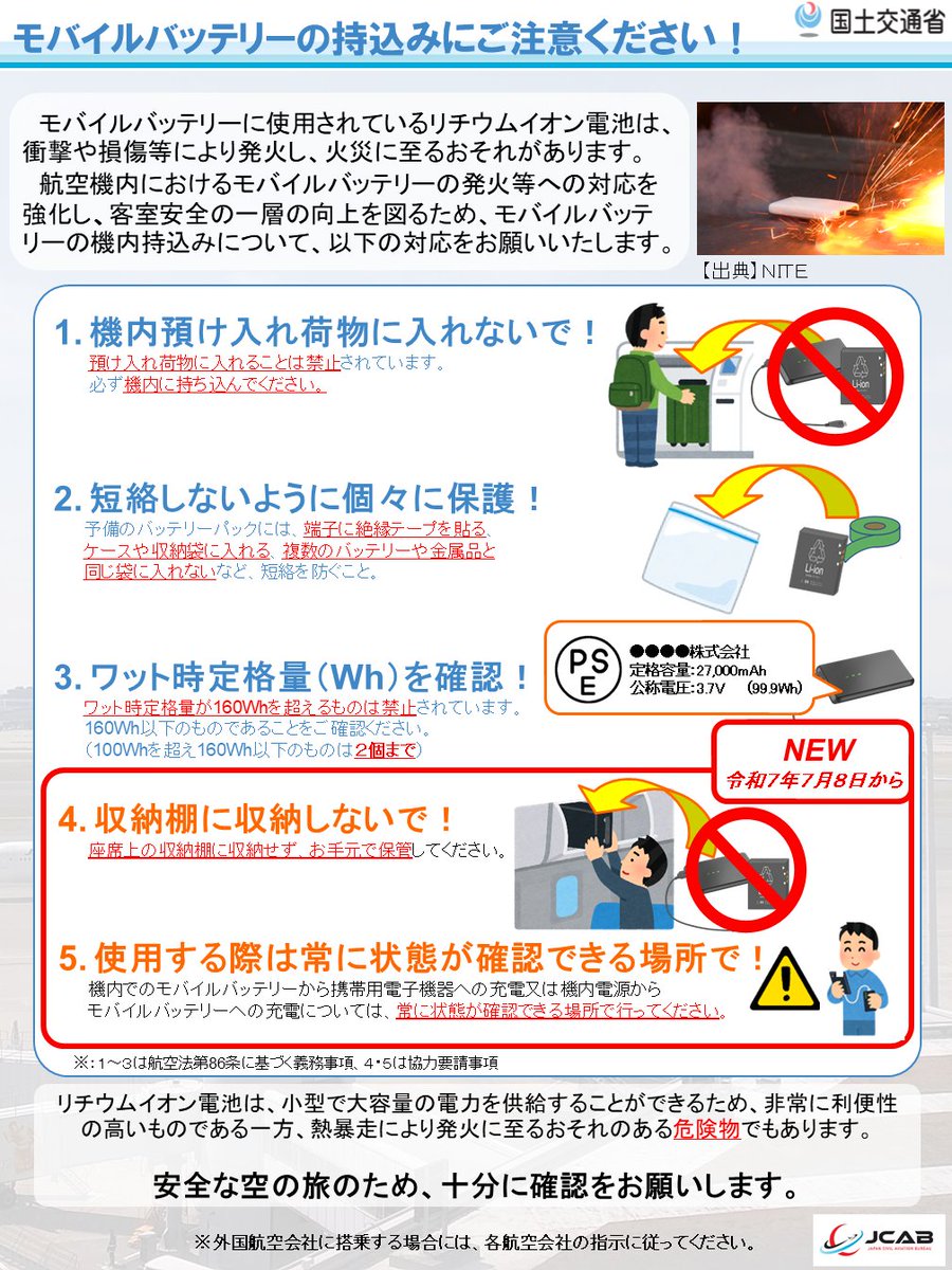 🚨⚡️ New Air Travel Rule: Mobile Batteries Banned in Storage! ⚡️🚨