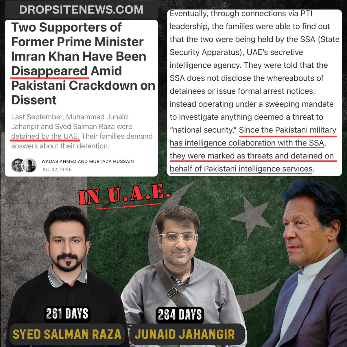 Outrage Erupts: UAE Holds Salman Raza & Junaid Jahangir Hostage!