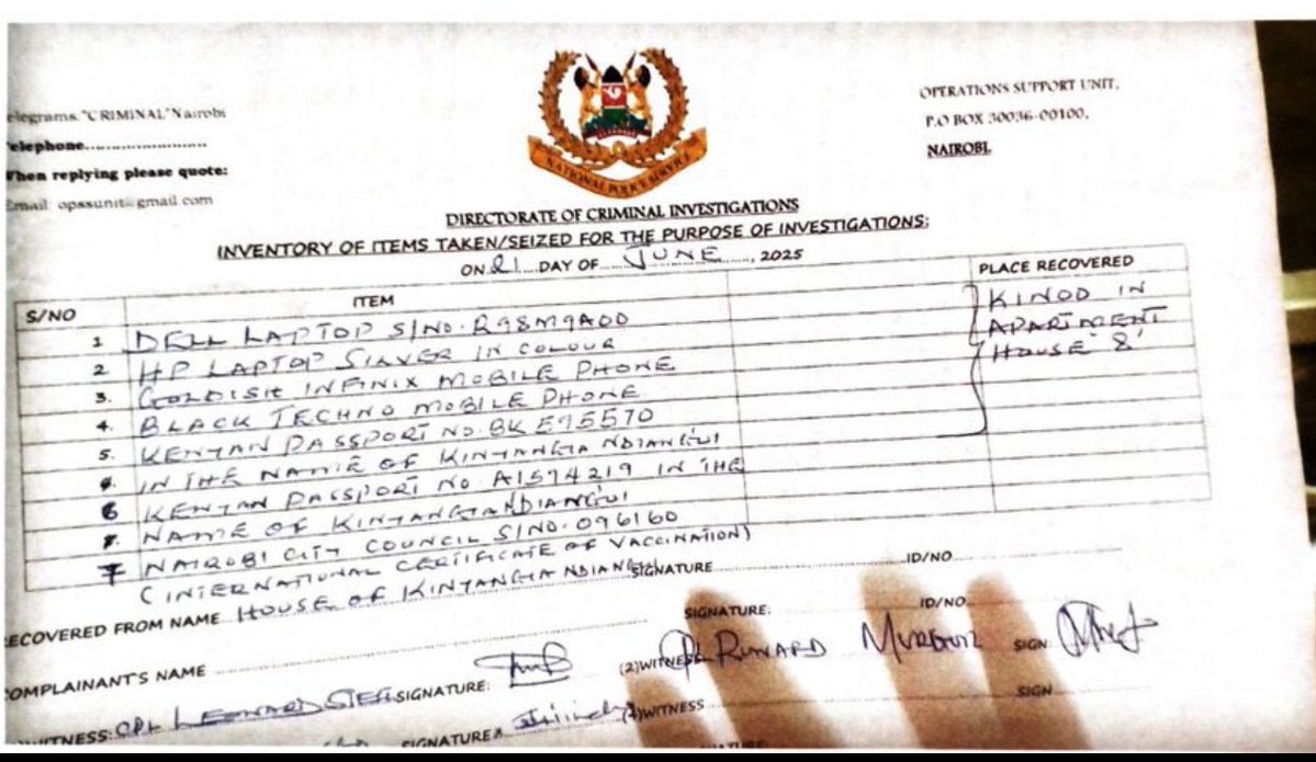 Ruto’s Bold Promise to End Abductions: Where is Ndiang’ui Kinyagia?  
Family Claims Police Cleaned Crime Scene—Dead or Alive?